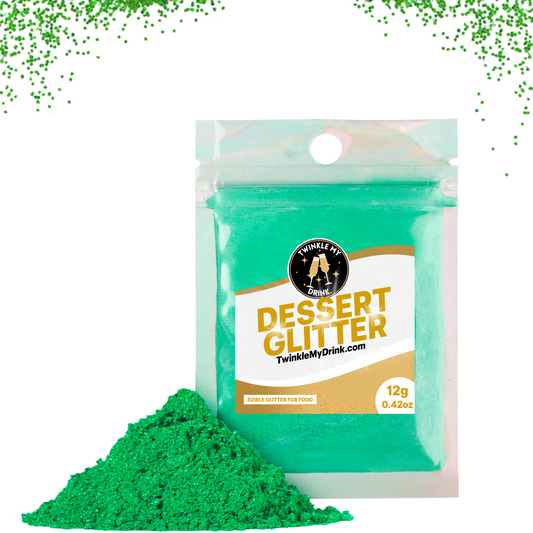 Value Size Green Edible Glitter