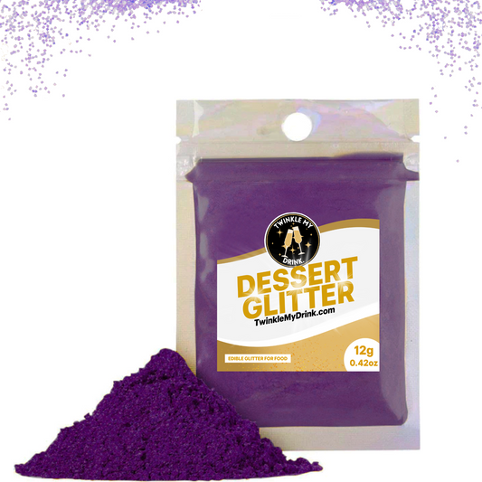 Value Size Purple Edible Glitter