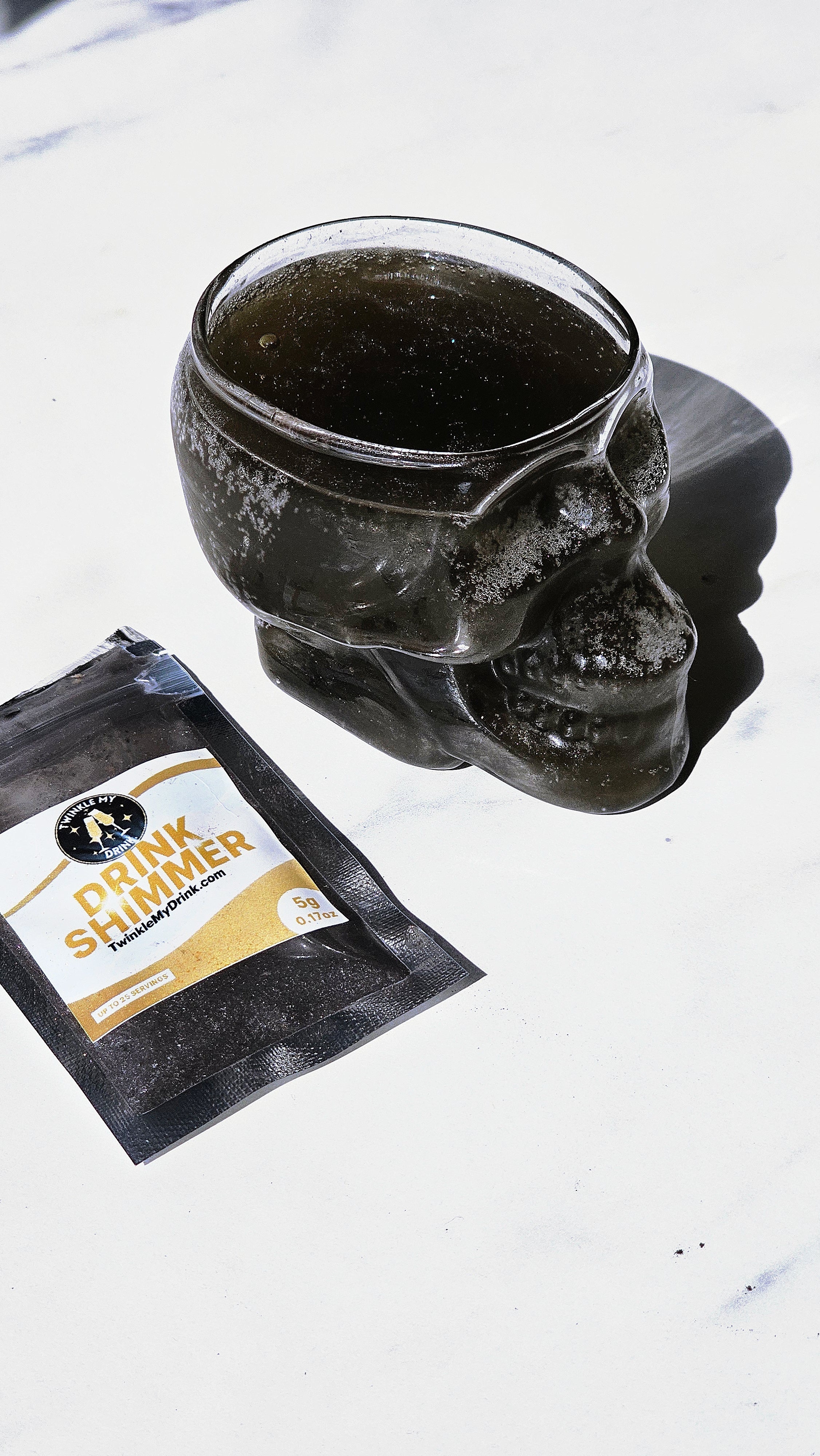 Edible Glitter Black - 25 Servings