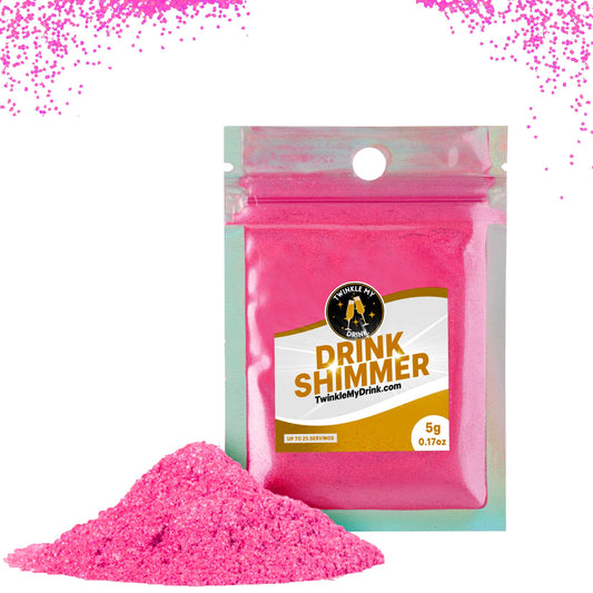 Value Size Pink Edible Glitter