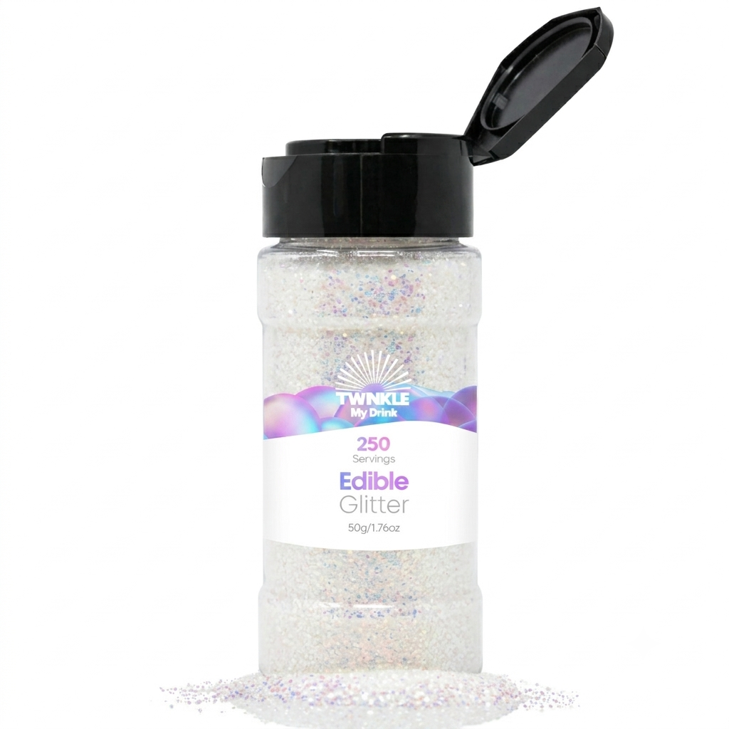 Edible Glitter Opal Ghost Shaker - 250 Servings