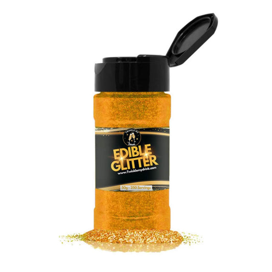 Edible Glitter Gold 50g Shaker
