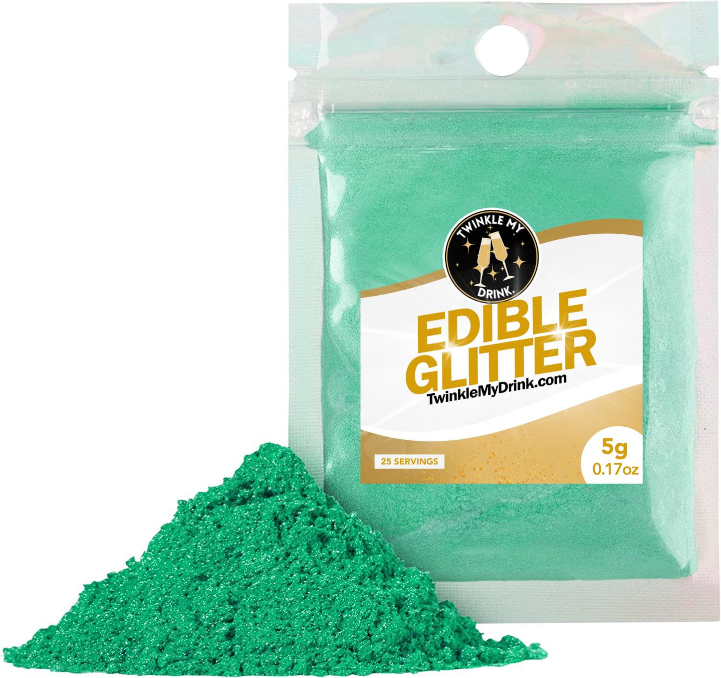Edible Glitter Green
