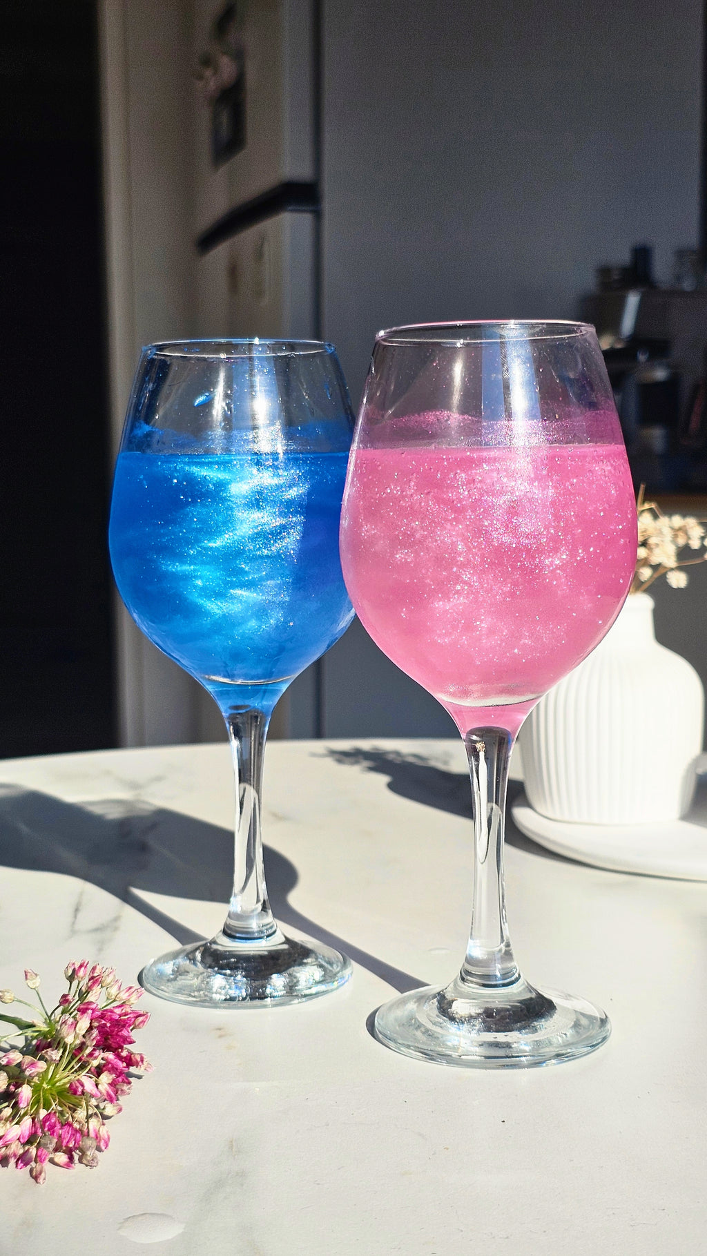 Edible Glitter Pink & Blue Shaker Bundle - 500 Servings