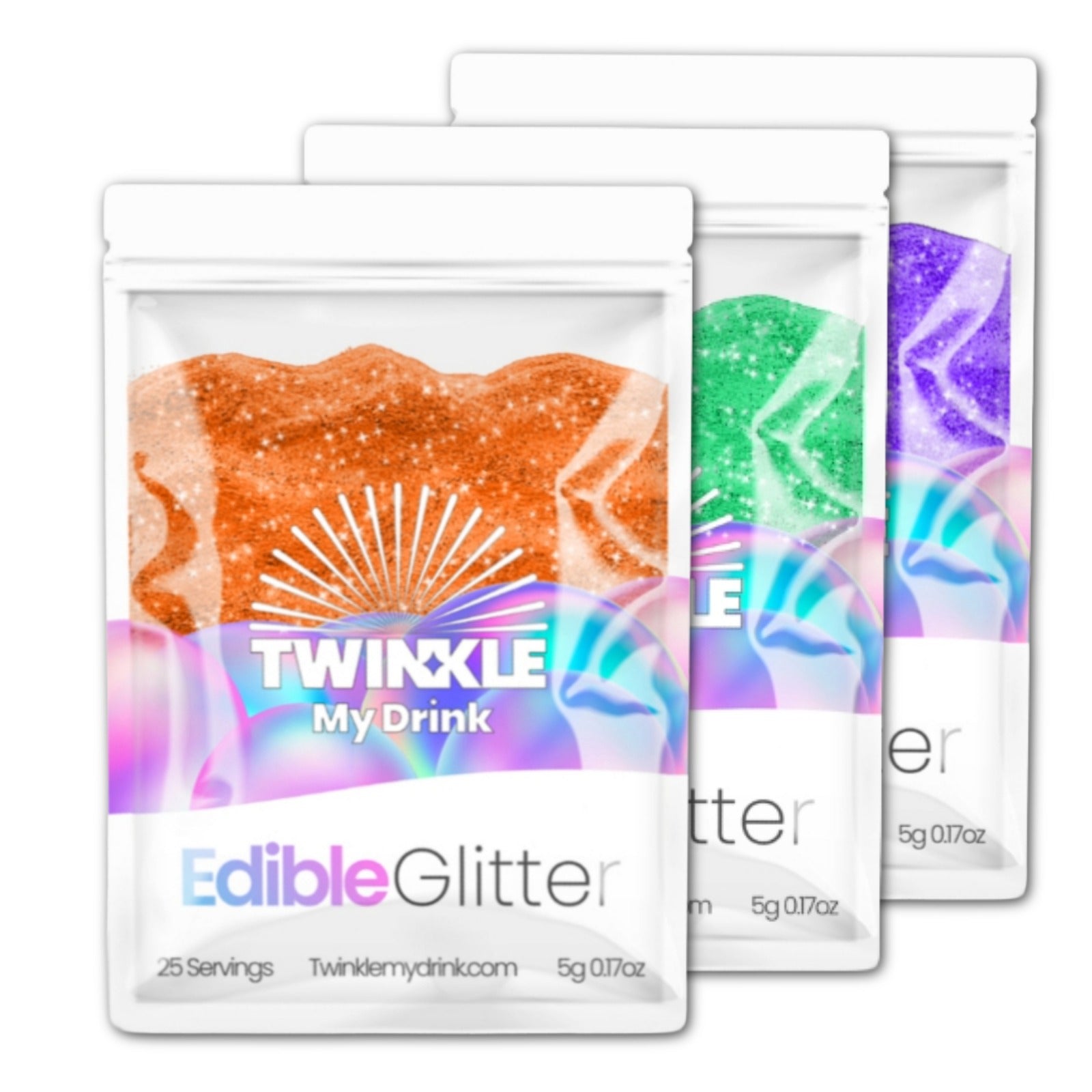 Halloween Edible Glitter Bundle - 75 Servings