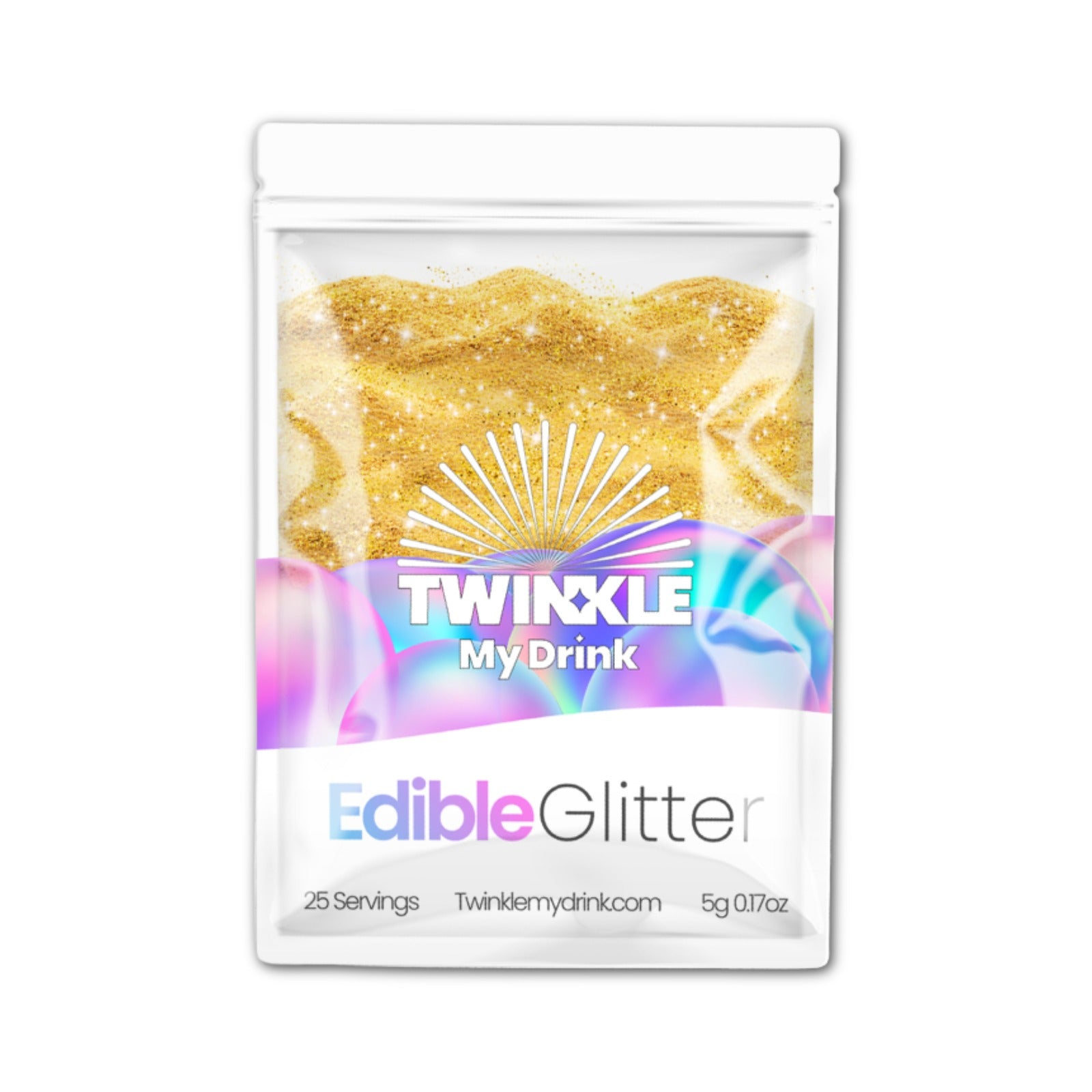 Edible Glitter Gold - 25 Servings