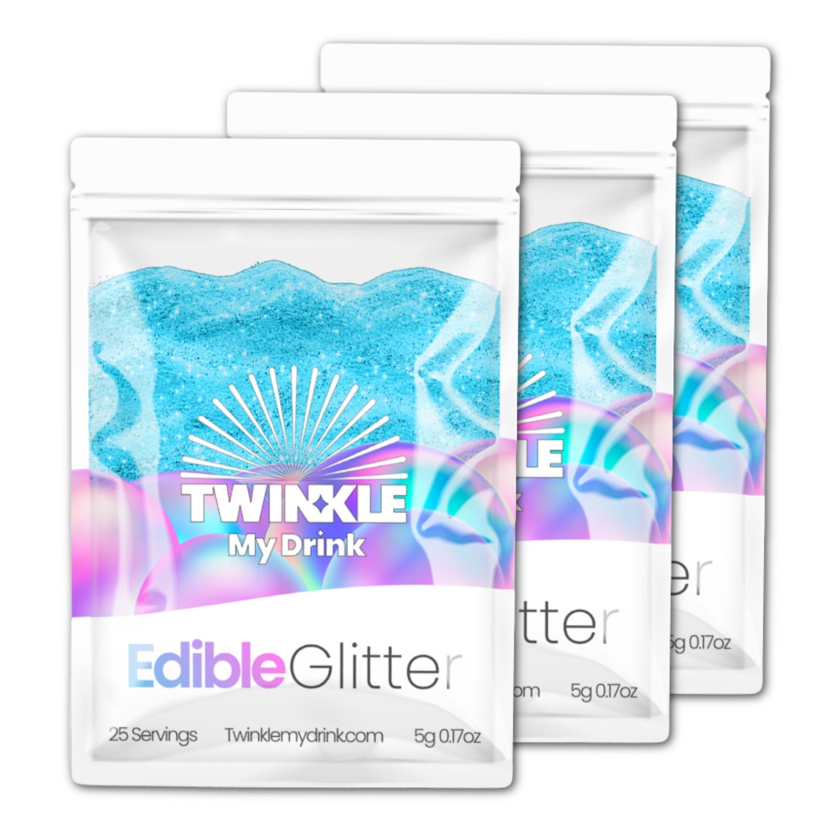 Edible Glitter Blue - 75 Servings