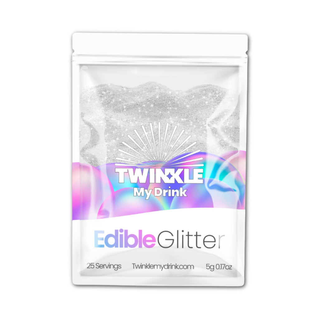 Edible Glitter Silver - 25 Servings