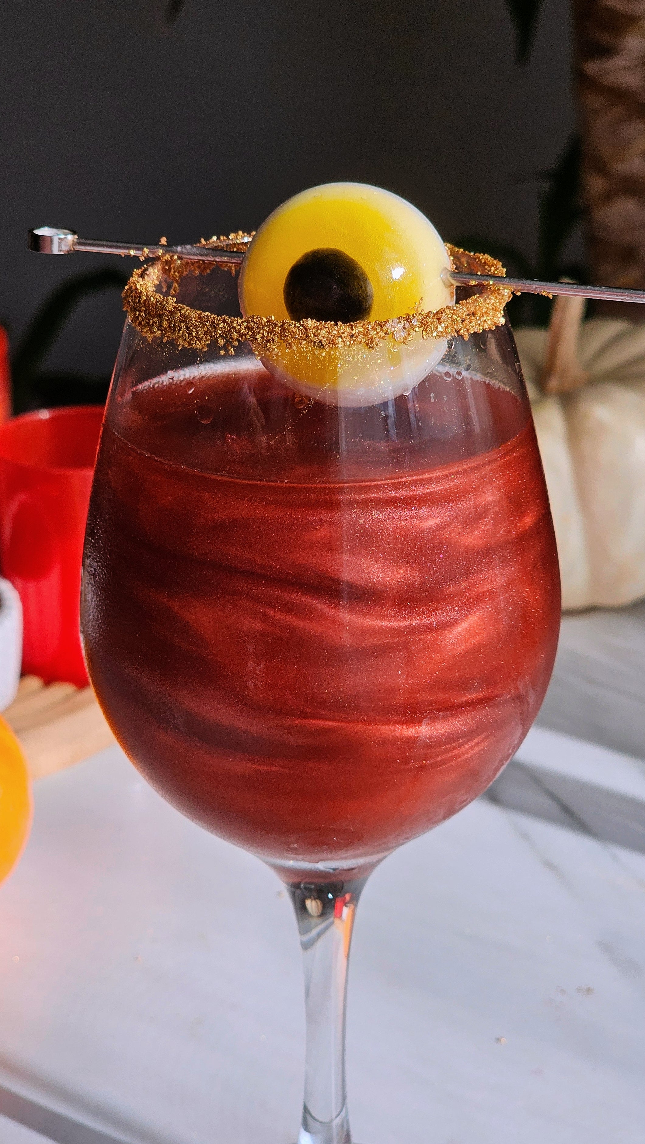 Edible Glitter Burgundy Shaker - 250 Servings