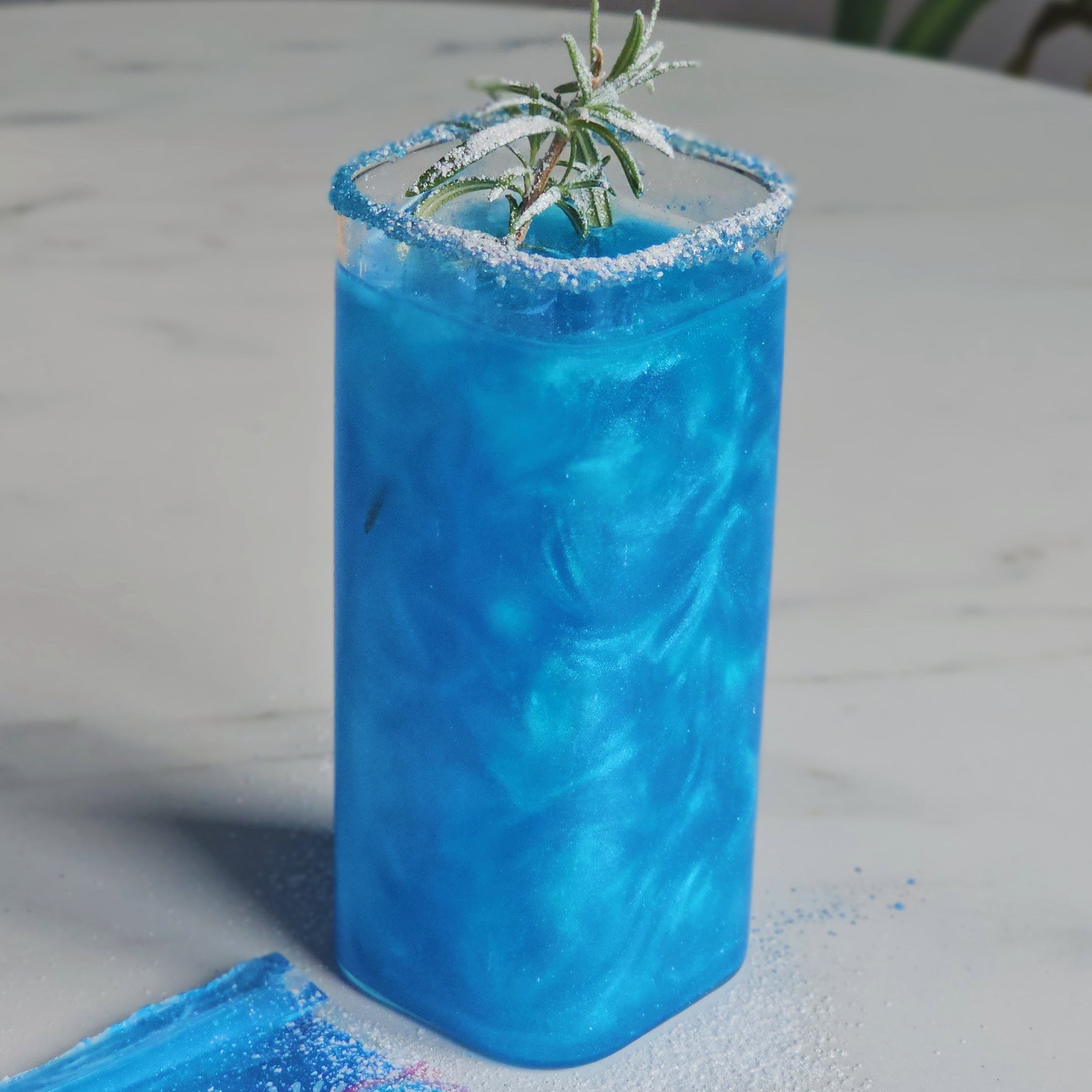 Edible Glitter Blue Shaker - 250 Servings