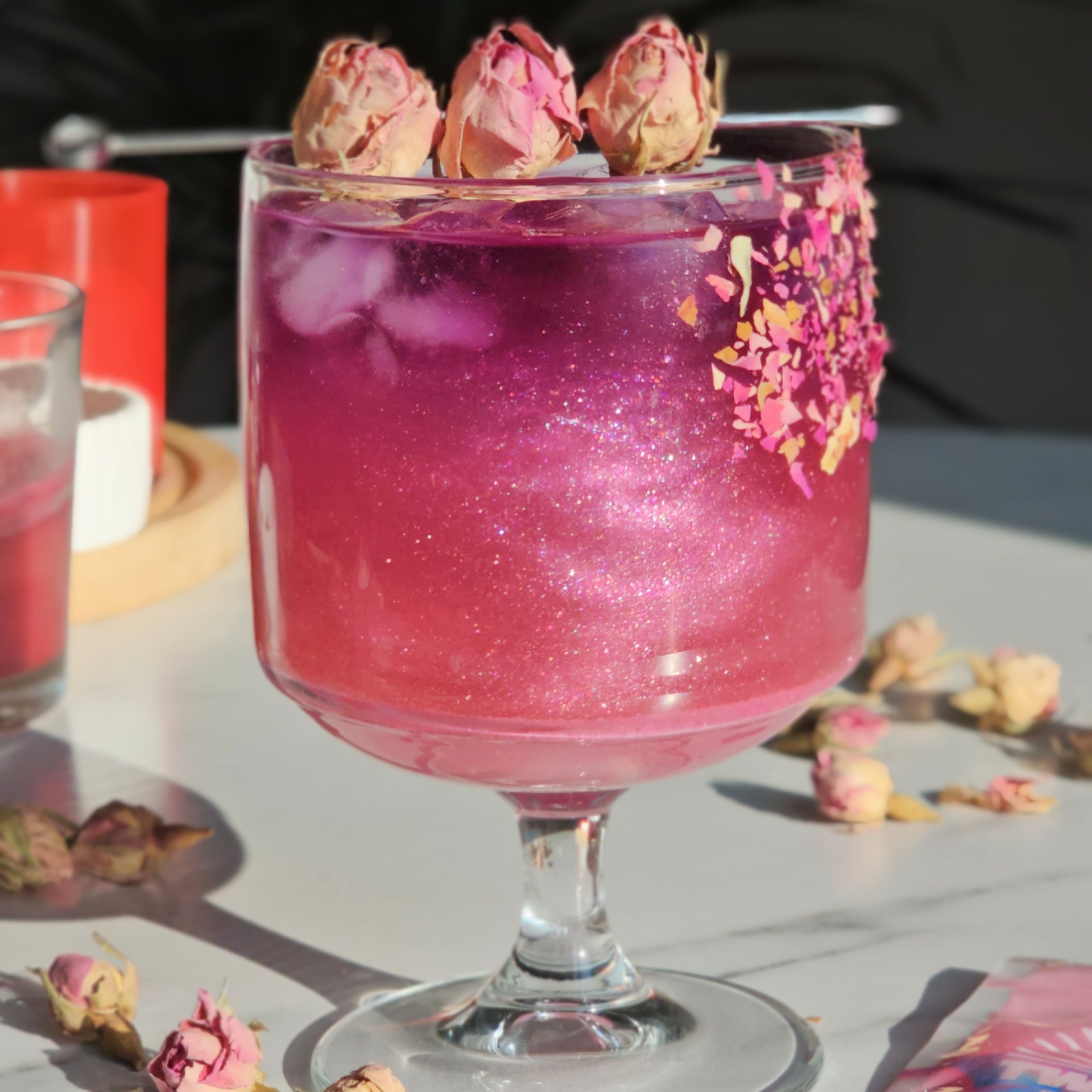 Edible Glitter Pink Shaker - 250 Servings