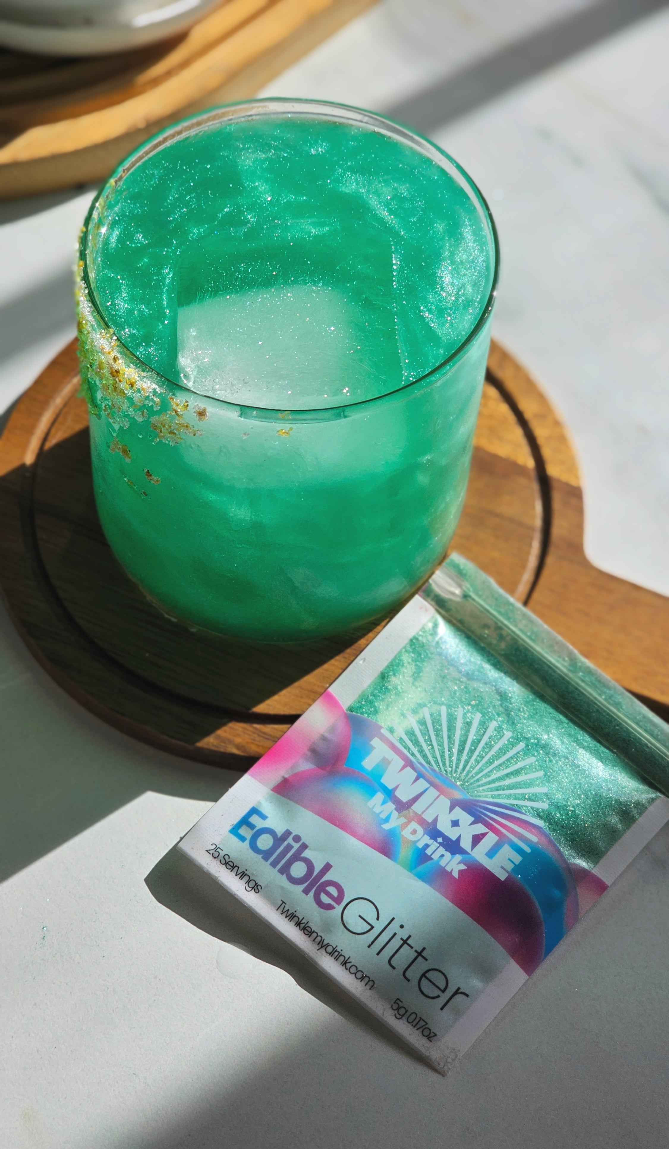 Edible Glitter Green - 75 Servings